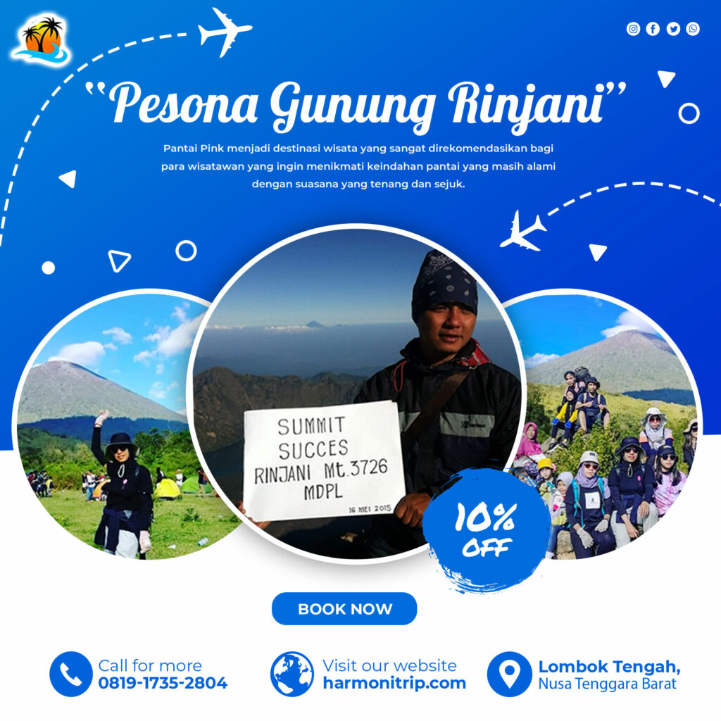 Pesona Gunung Rinjani Keindahan Alam Di Nusa Tenggara Barat